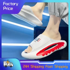 New Summer Sneaker Slippers For Women Men Thick Bottom Platform Slides Soft Eva Hollow Unisex Sports Sandals Casual Beach Shoes